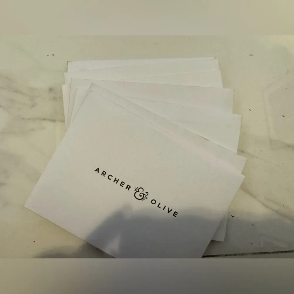 Archer and olive blank color cards bundle #15